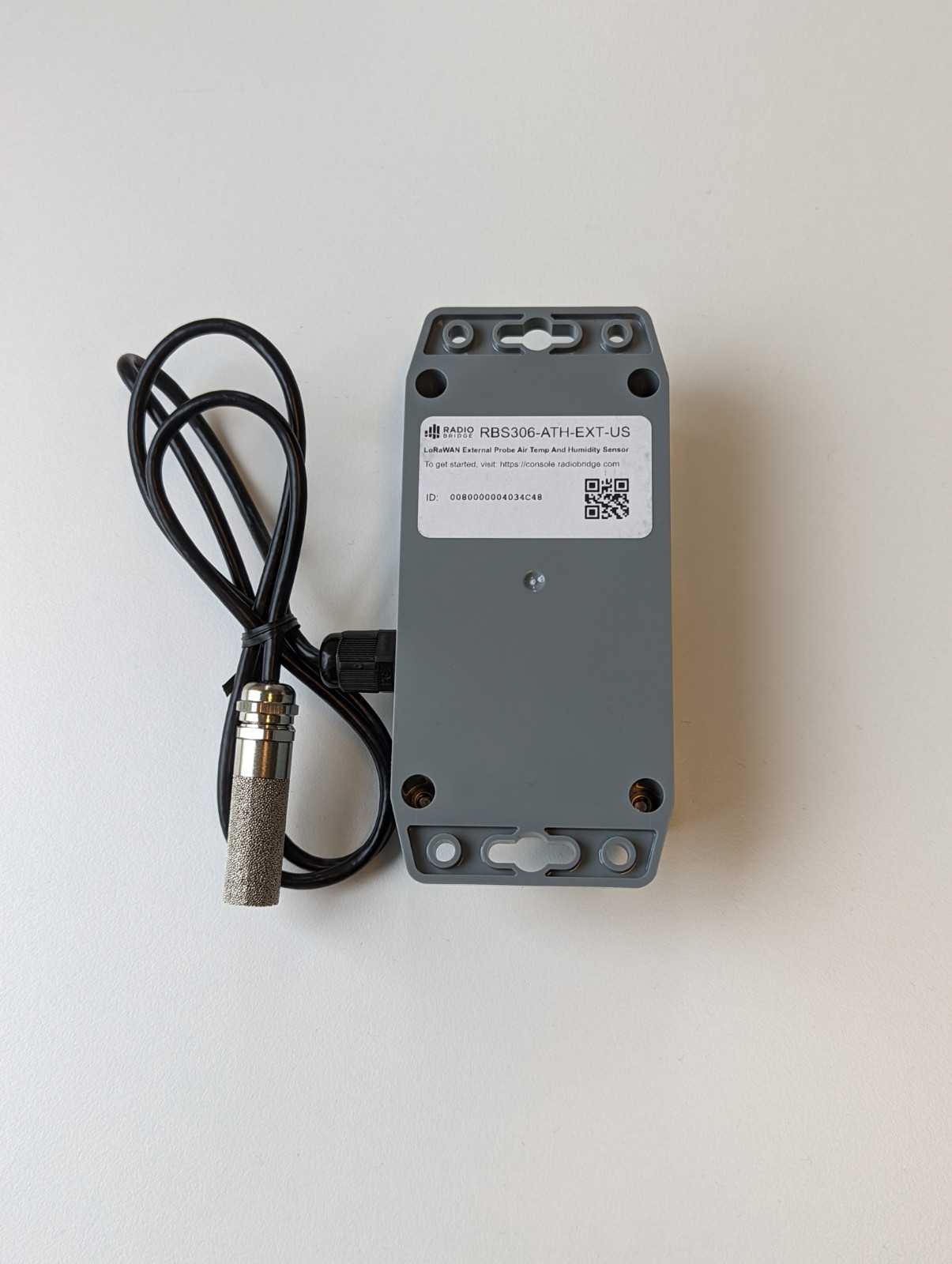 backside of Radiobridge sensor