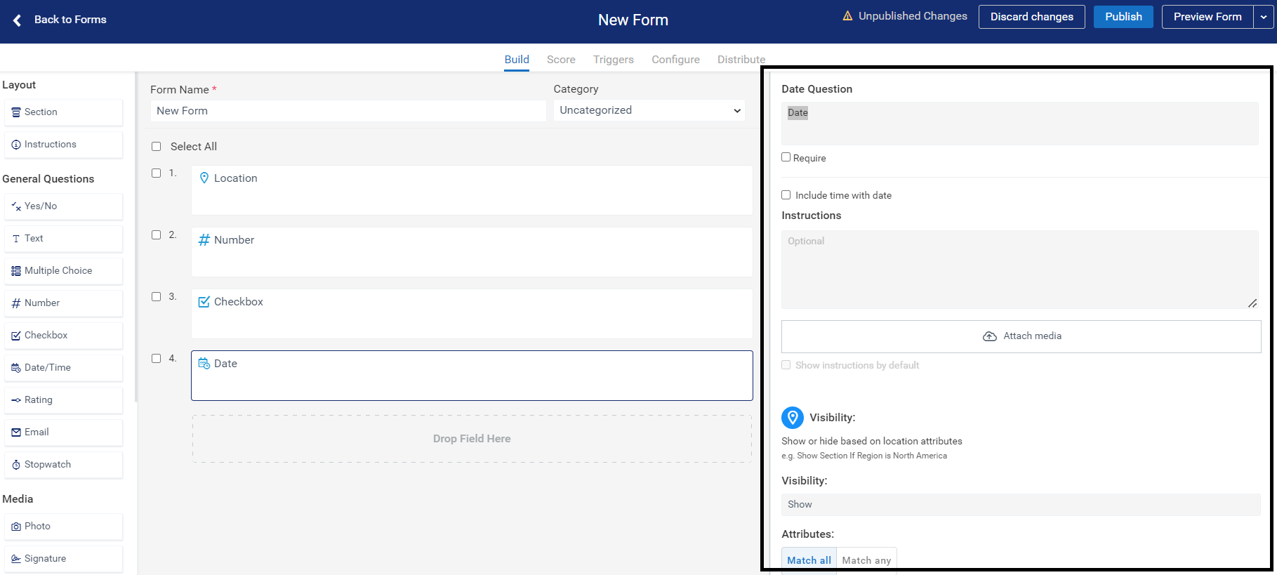 Question details panel