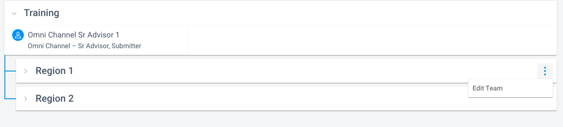 Edit Team Button