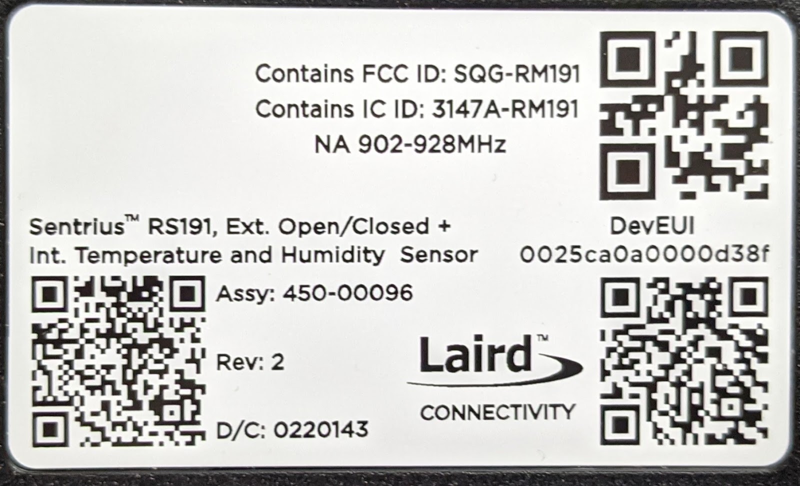 Open/Close sensor