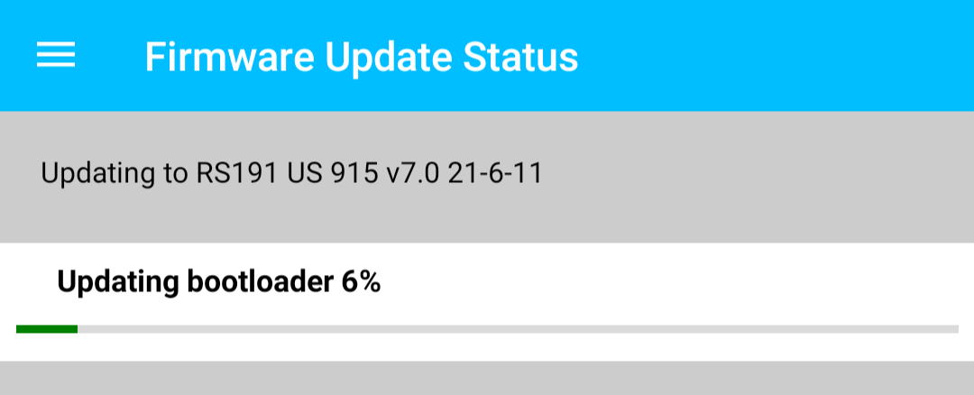 Bootloader update