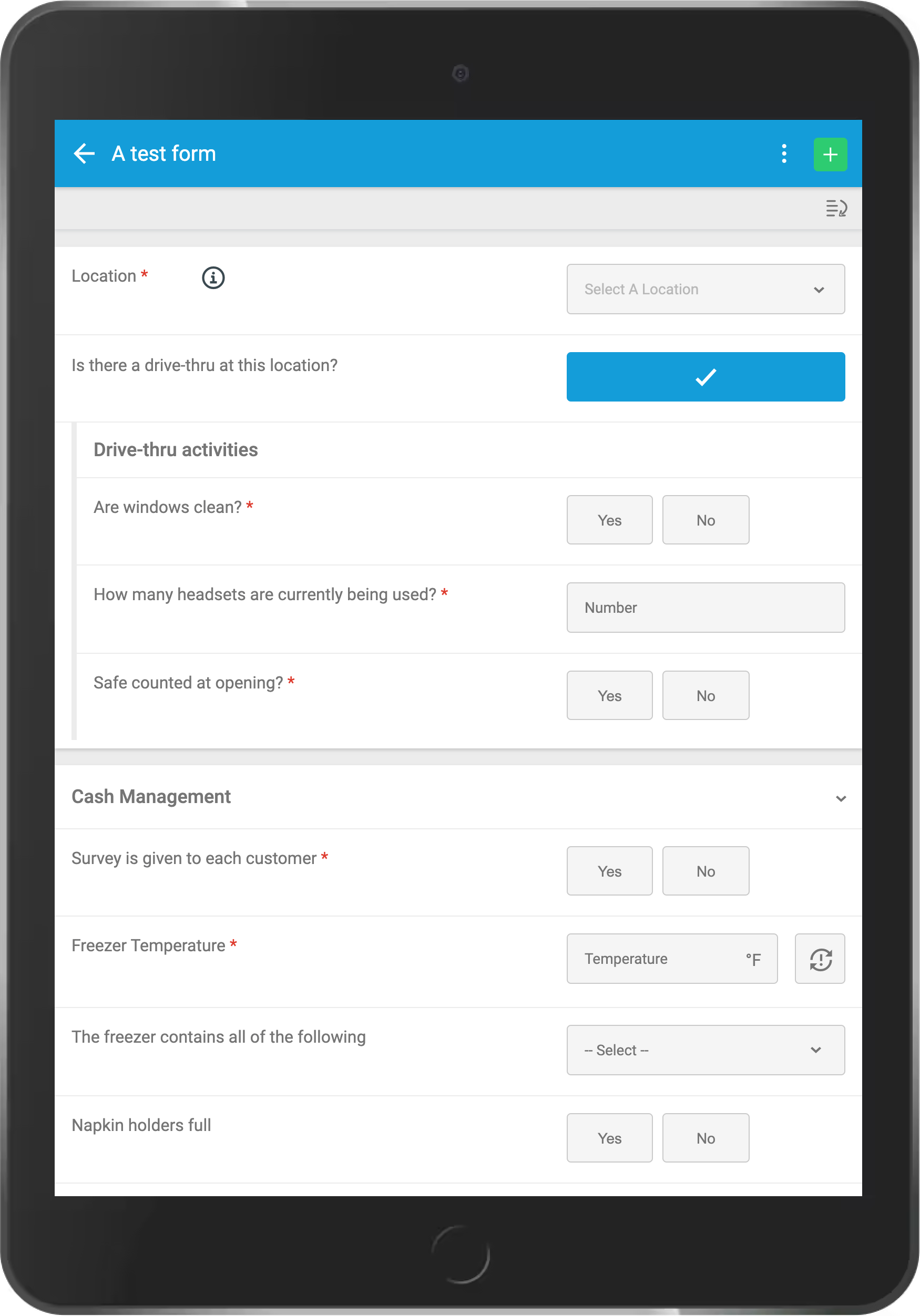 Submitter view - checked