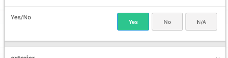 Yes/No Pass indicator
