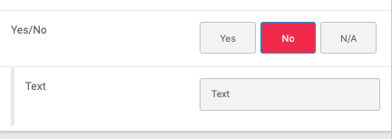 Yes/No Fail indicator