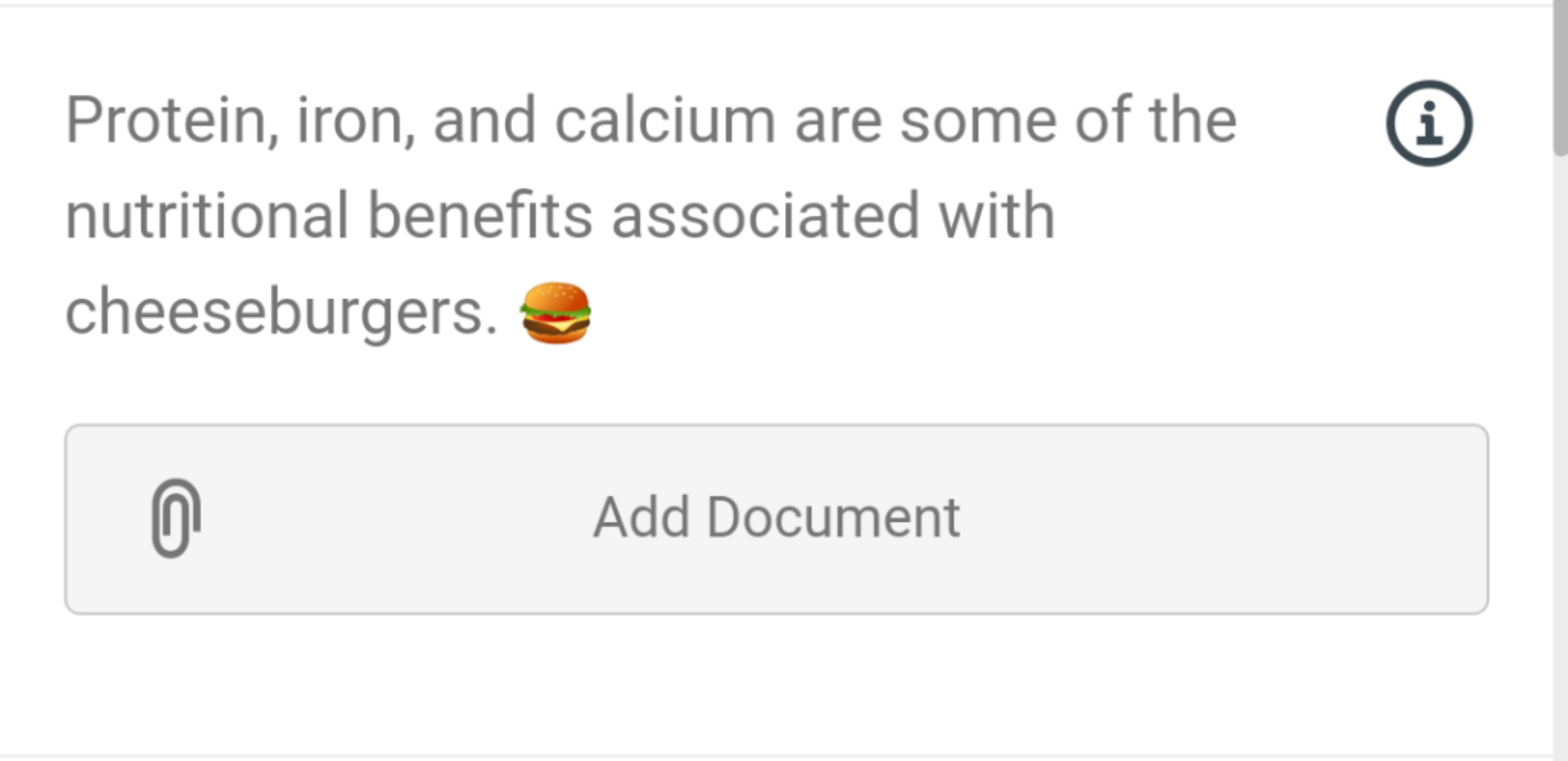 Form question field with emoji